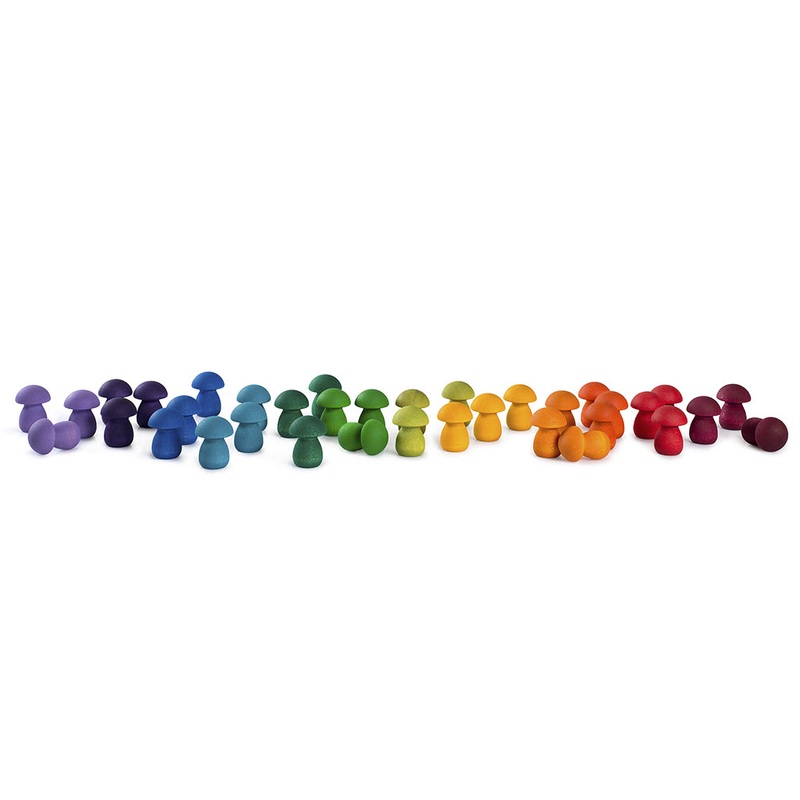 Mandala Rainbow Mushrooms