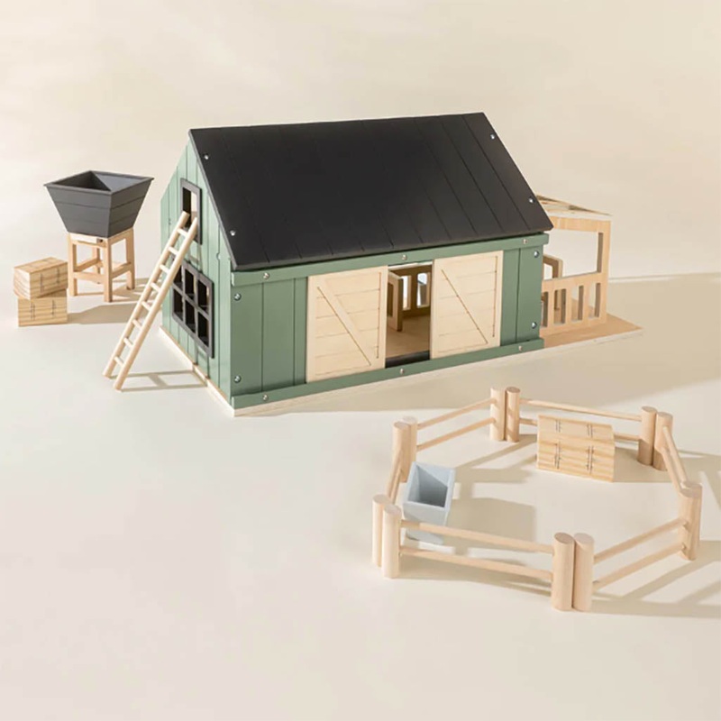 Wooden Farm & Accessories Set
