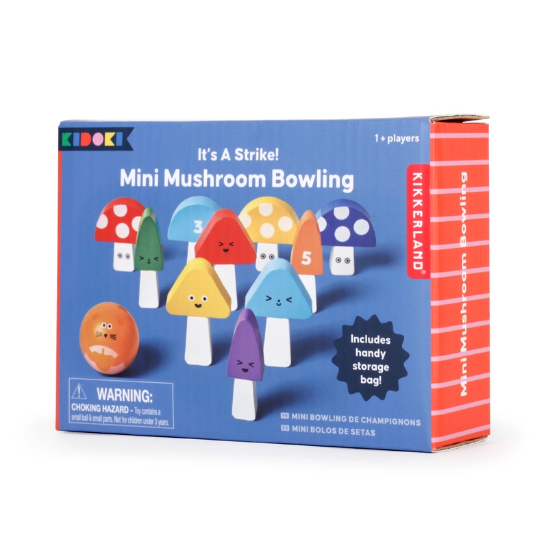 Kidoki It’s a Strike! Mini Mushroom Bowling