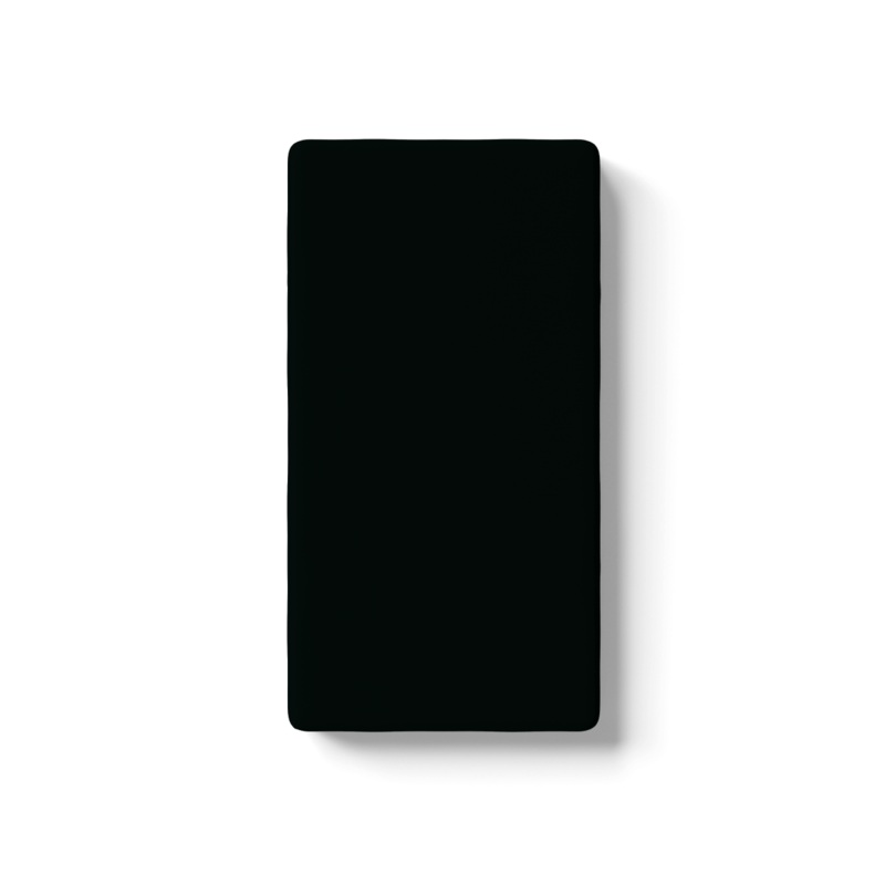 Bamboo Fitted Crib Sheets – Midnight Black