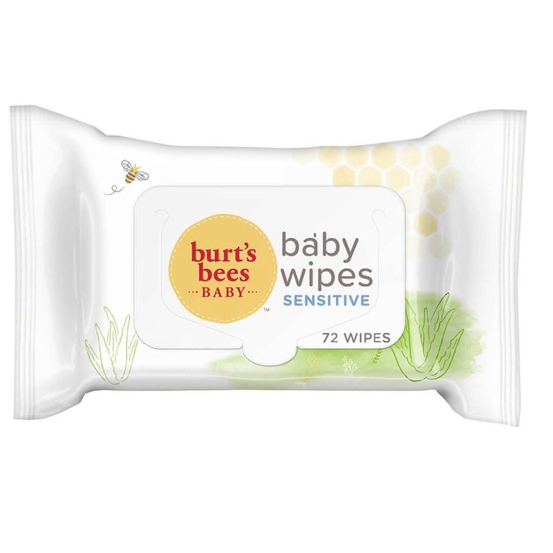 Burt’s Bees Baby Wipes, Chlorine Free, 72 Count