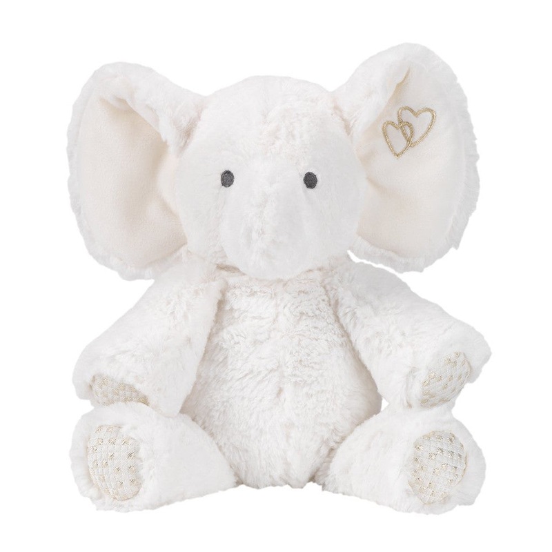 Lambs & Ivy Jamboree Plush Elephant – Marshmallow