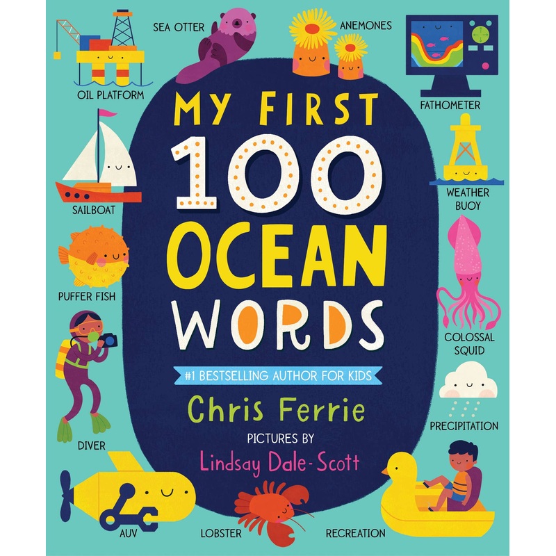 My First 100 Ocean Words (BB-Padded)