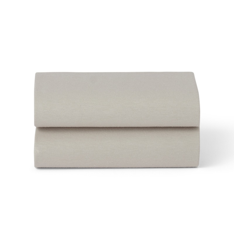 Snuz Bassinet 2 Pack Fitted Sheets – Gray