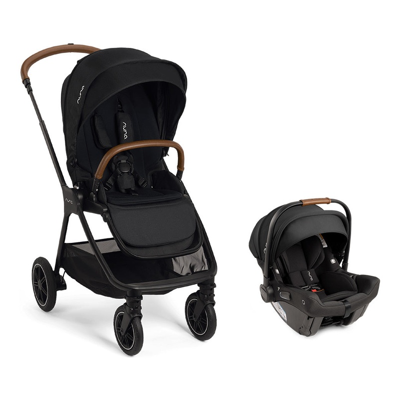 TRIV Next Stroller + PIPA Urbn Travel System Caviar