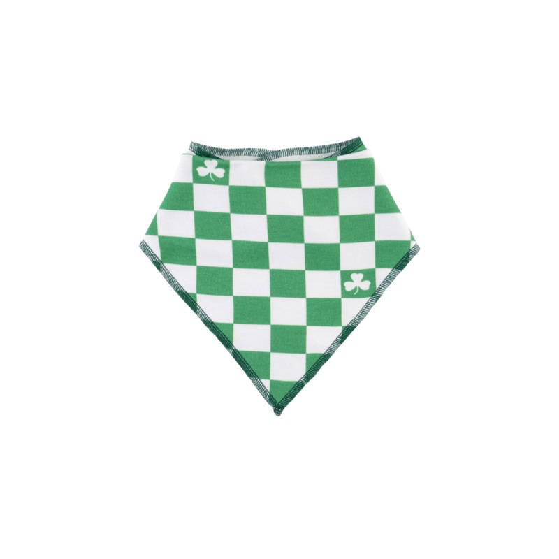 Dream Bandana Bib – Shamrock Check