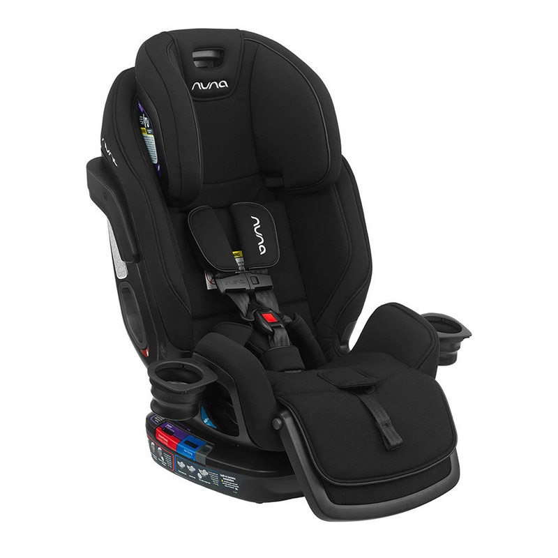 Nuna EXEC All in One Car Seat with Slip Cover & 2nd Insert Caviar