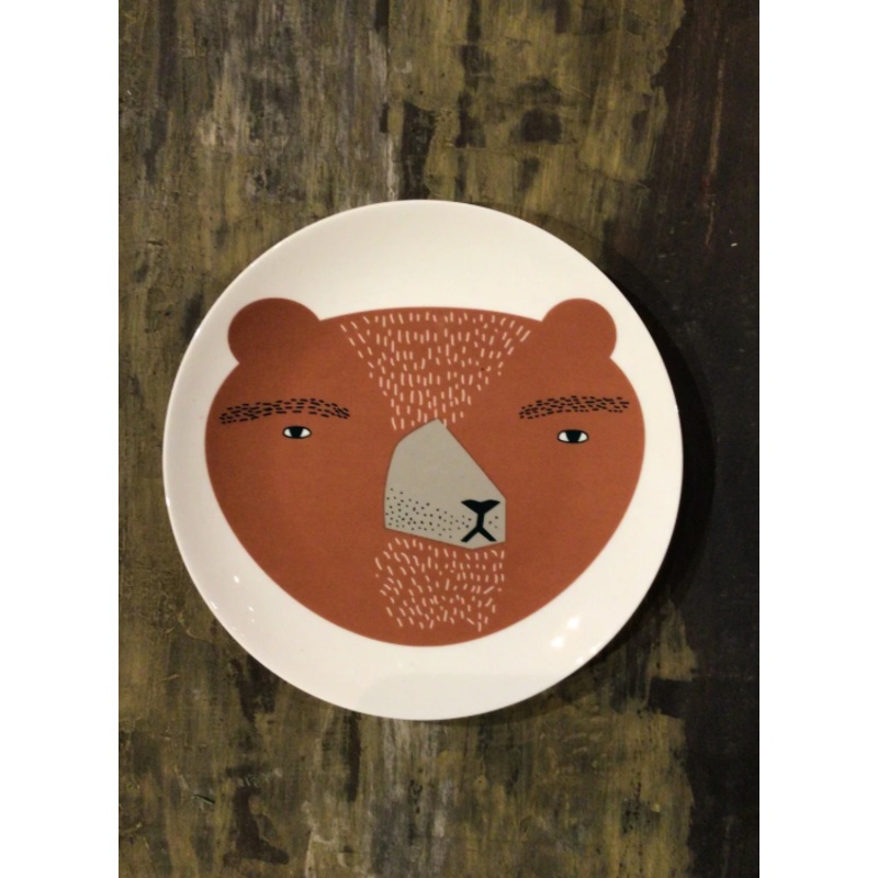 Bear Plate 21cm