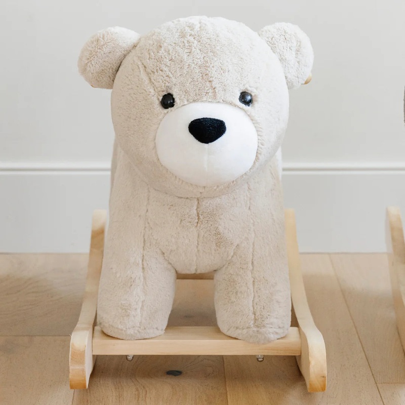 Plush Teddy Bear Rocker
