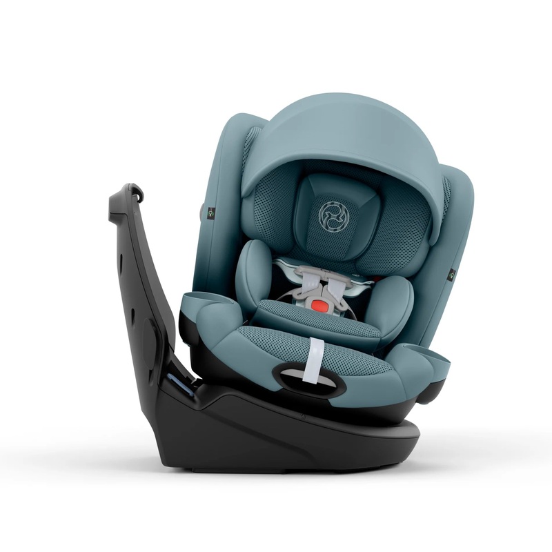 Cybex Callisto G All in One 360 Rotating Car Seat w/Canopy Moon Black
