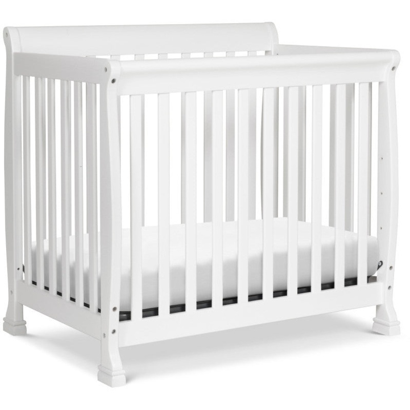 DaVinci Kalani 4-in-1 Mini Crib & Twin Bed White