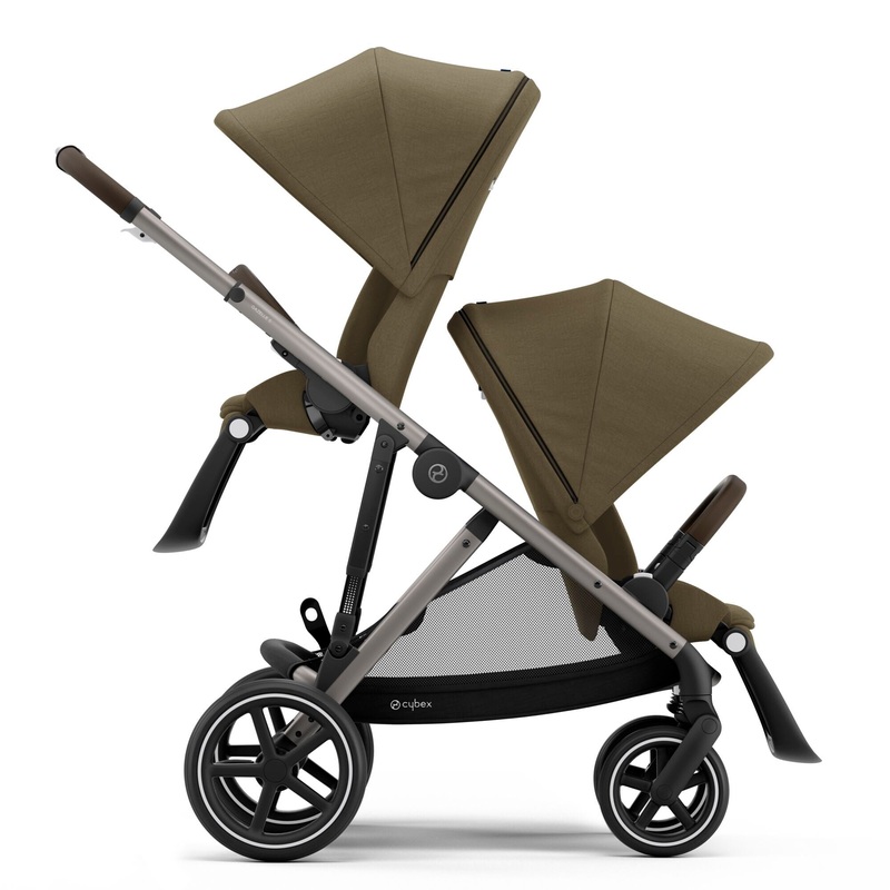 LA Floor Model (open) Gazelle S Stroller Classic Beige