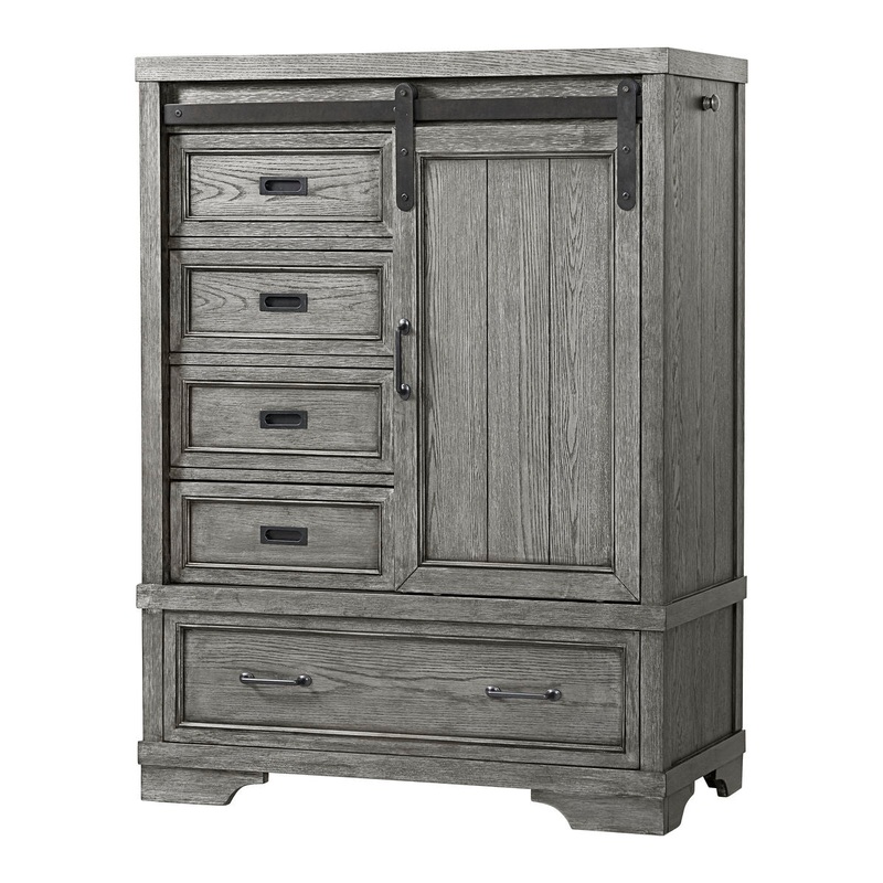 Westwood Design Foundry Chifferobe Brushed Pewter