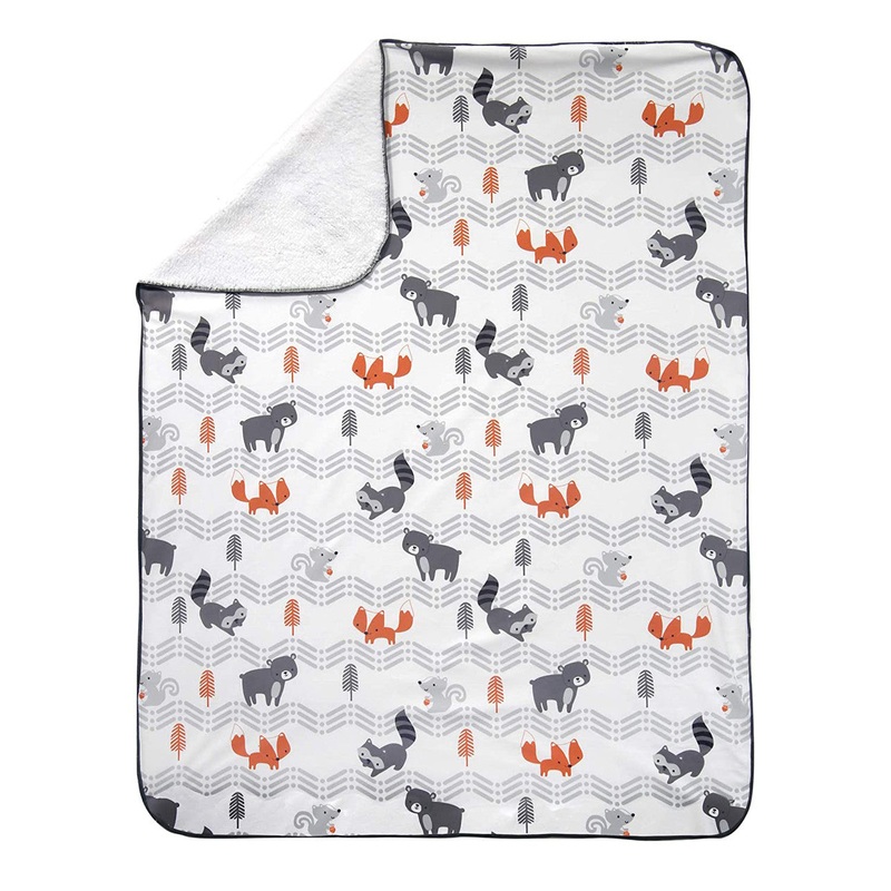 Bedtime Originals Acorn Sherpa Blanket