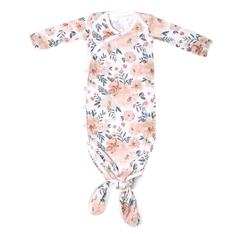 Copper Pearl Knotted Gown – Autumn