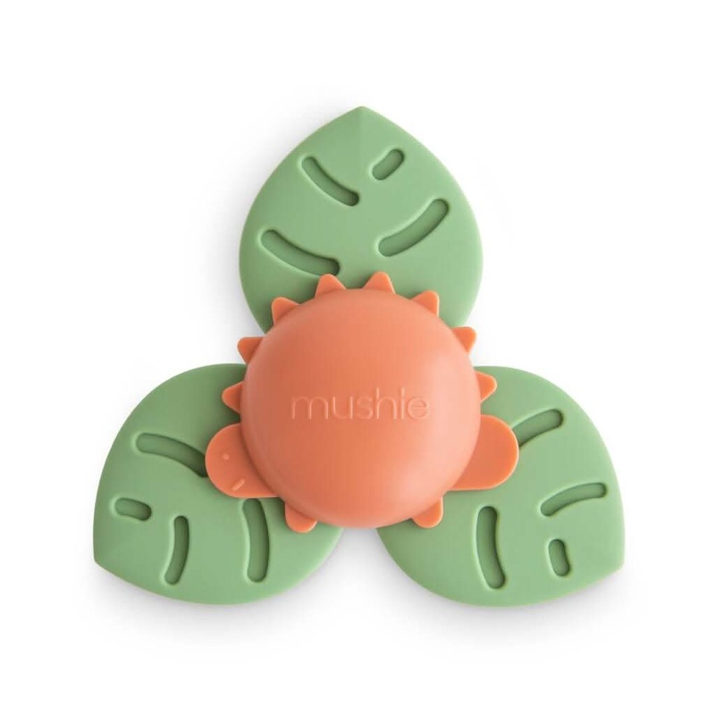 Mushie Suction Spinner Toy Dino