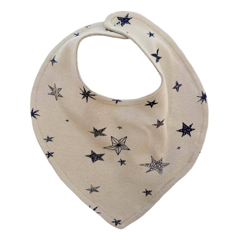 Organic Cotton Bib – Cosmic Stars One Size