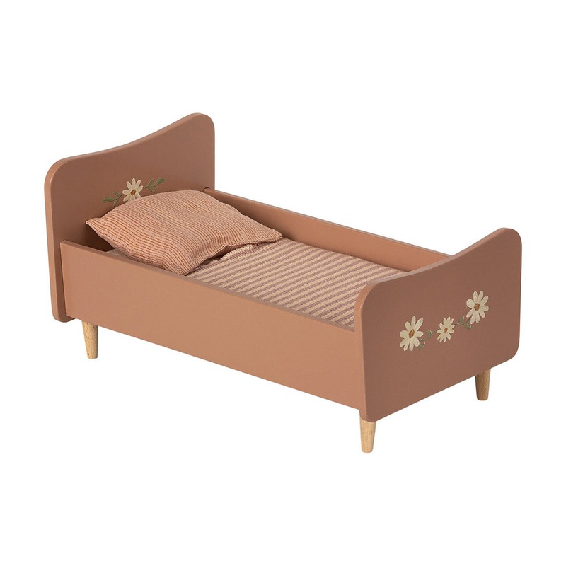 Miniature Wooden Bed Rose
