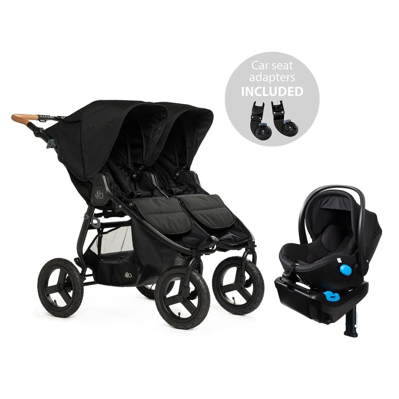 Bumbleride Indie Twin + Clek Liing Travel System Dusk