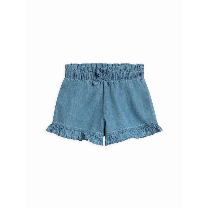 Colored Organics Callie Chambray Shorts 12-18M