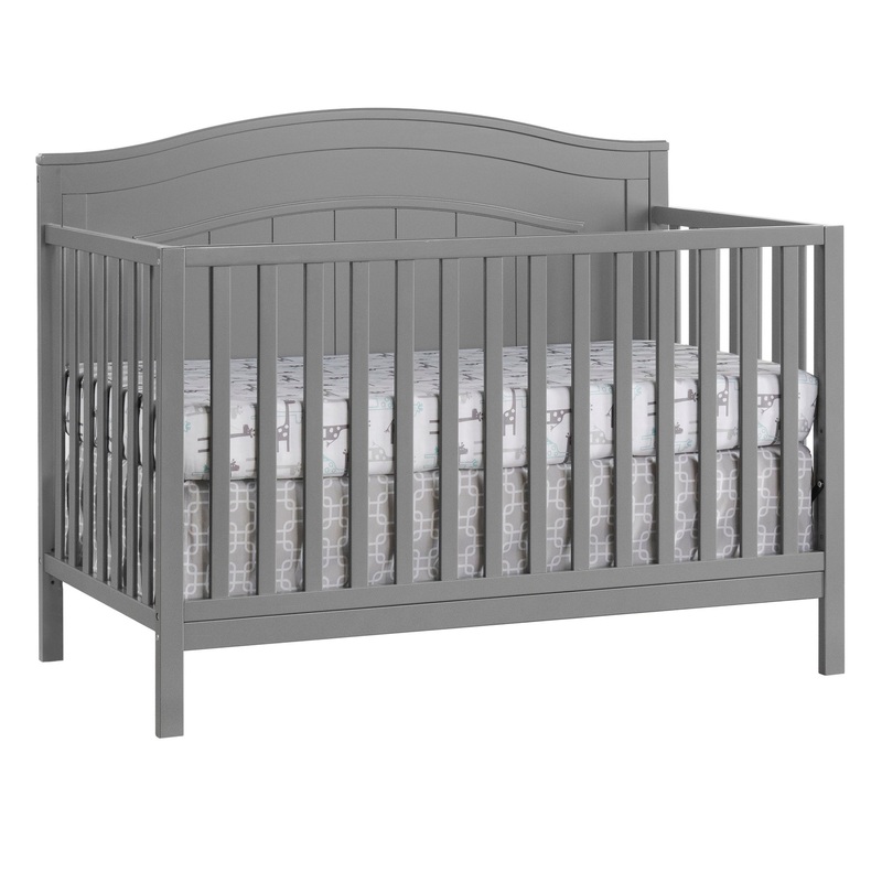 Oxford Baby Nolan 4-in-1 Convertible Crib Dove Gray