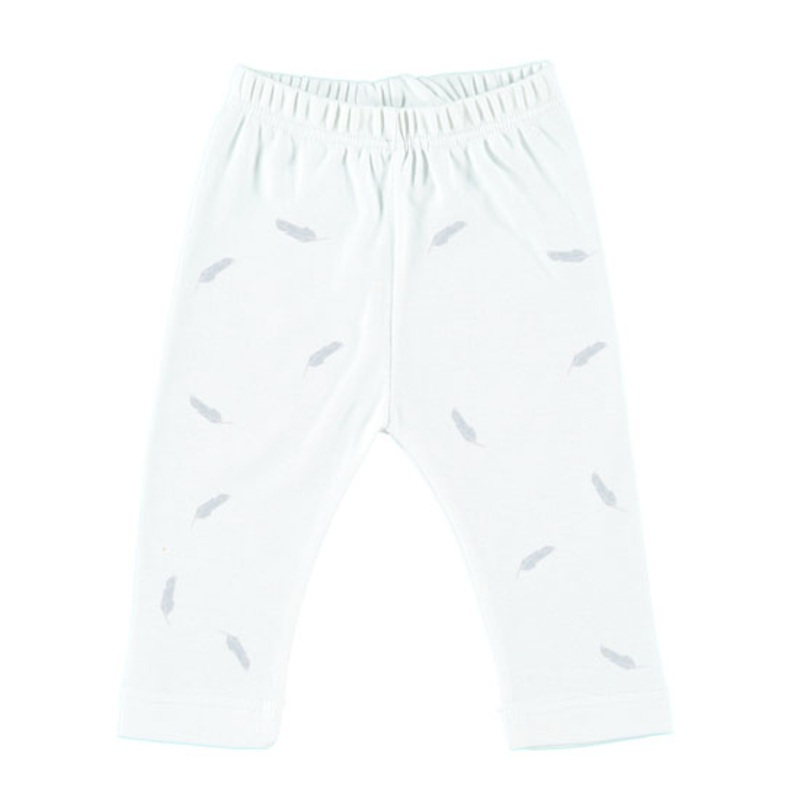 Pure Baby Preemie Leggings – Blue Feather Size 2
