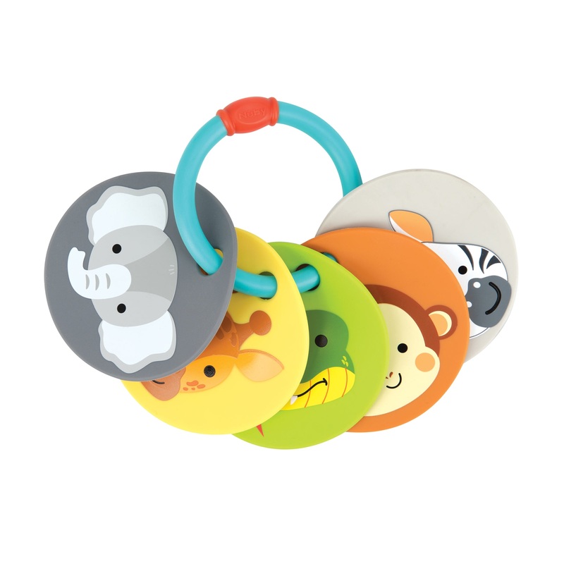 Silicone Flash Cards & Interactive Teether