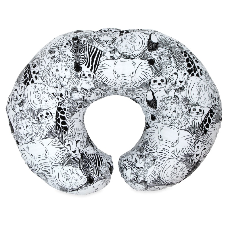 Support Pod Feeding & Nursing Pillow with Cover Wild Animals