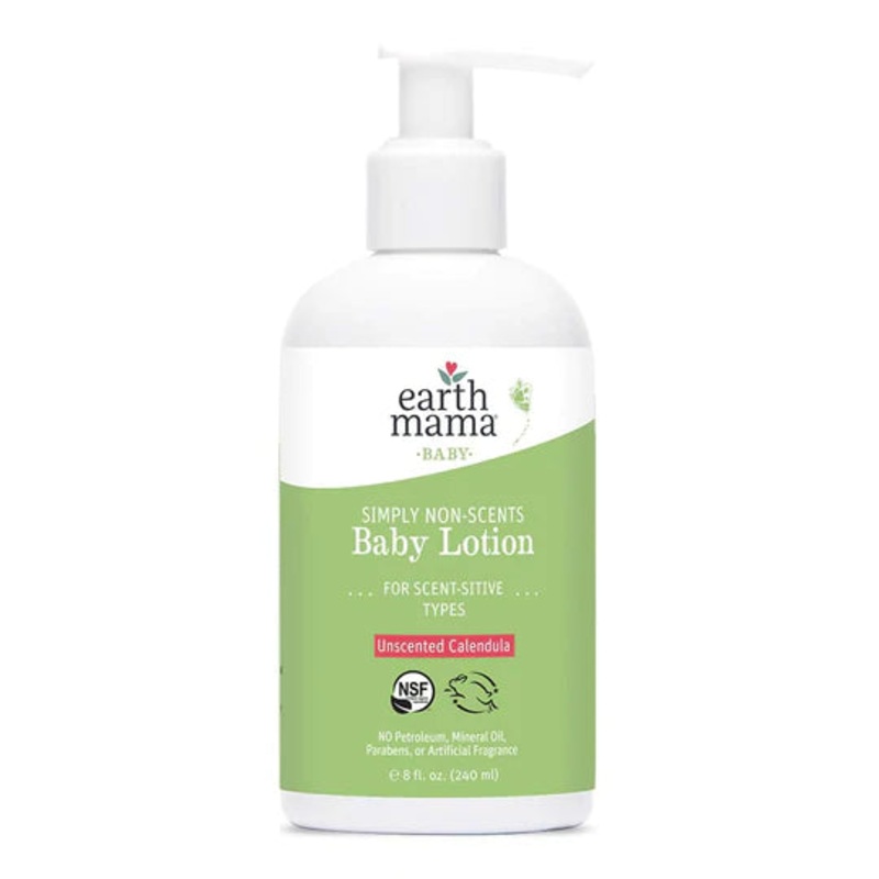 Earth Mama Simply Non-Scent Baby Lotion – 8 oz