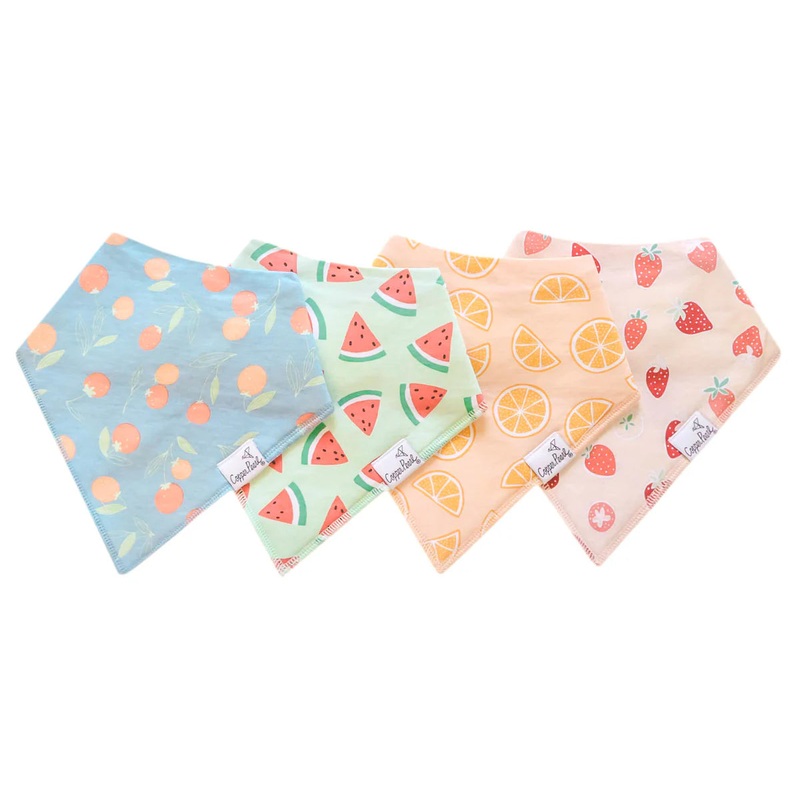 Baby Bandana Bibs – Clementine