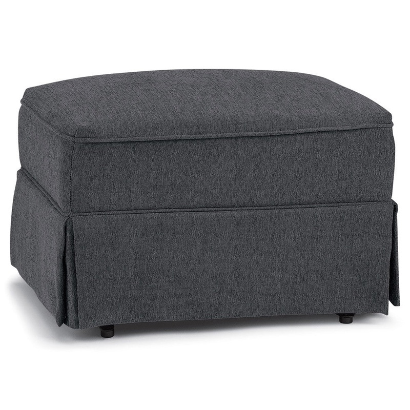 Storytime by Best Chairs Sutton Gliding Ottoman Graphite 23703D