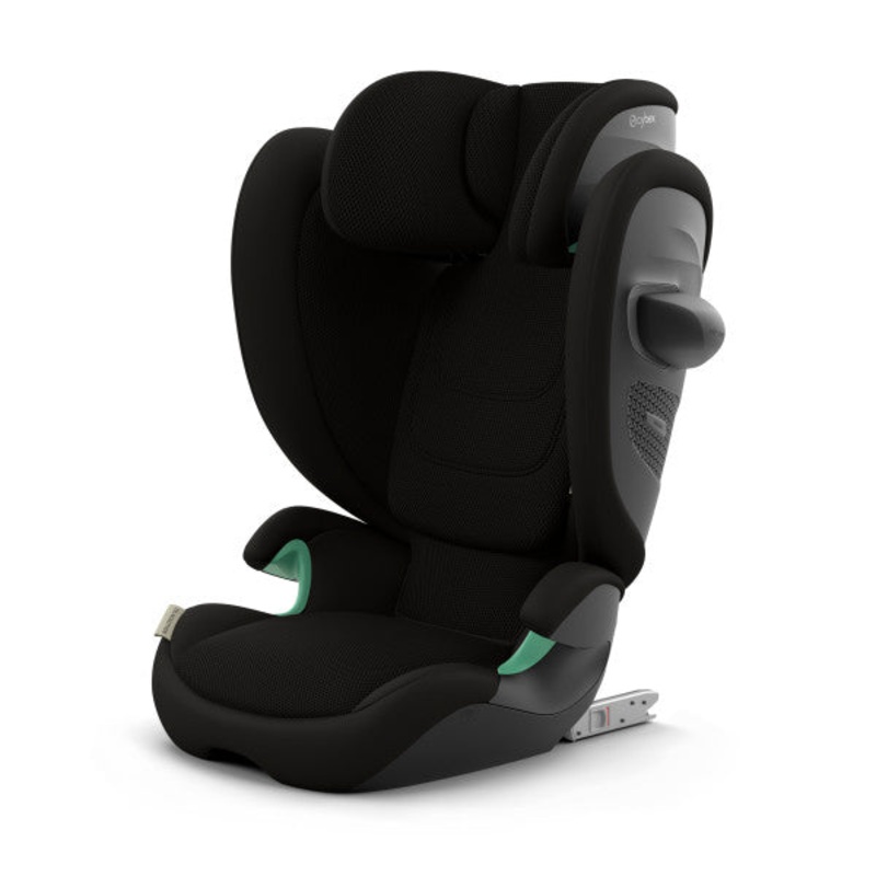 CYBEX Solution G2 Folding Travel High-Back Booster Moon Black