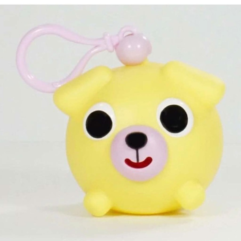 JABBER BALL Sankyo Toys Backpack Clip Yellow Dog