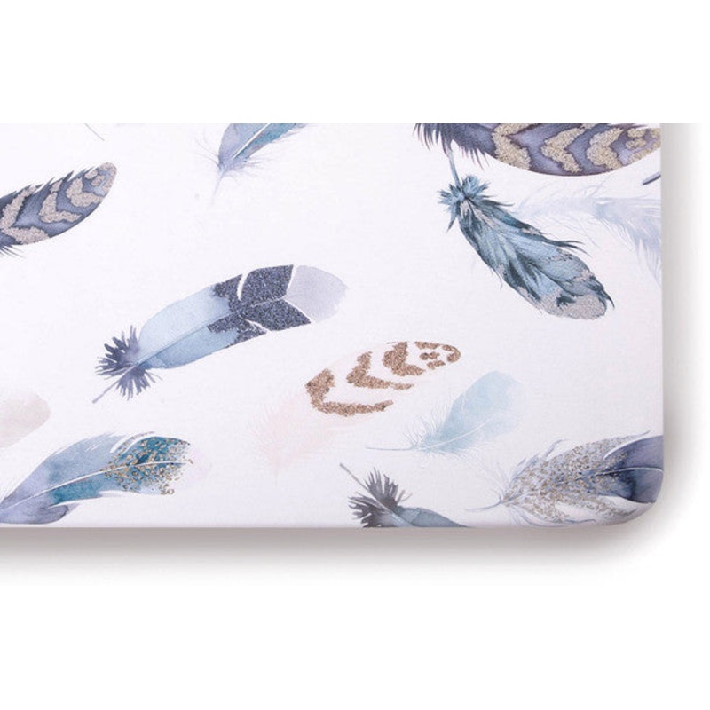 Oilo Featherly Jersey Crib Sheet