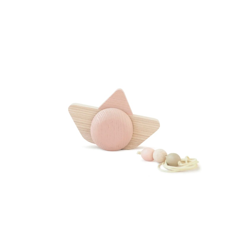 Pull-Go Ship – Pink