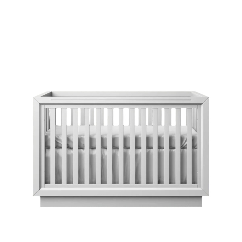Romina Quadro Classic Crib Solid White