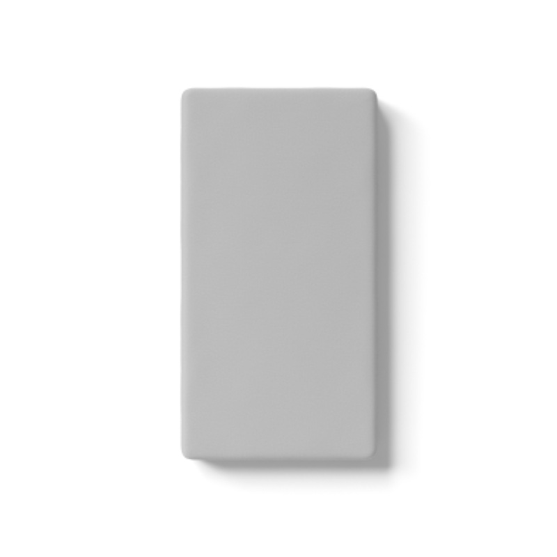 Bamboo Fitted Crib Sheets – Moon Grey