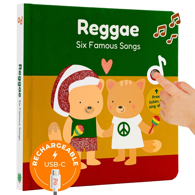 Cali’s Books Reggae First Playlist | USB-C Rechargeable