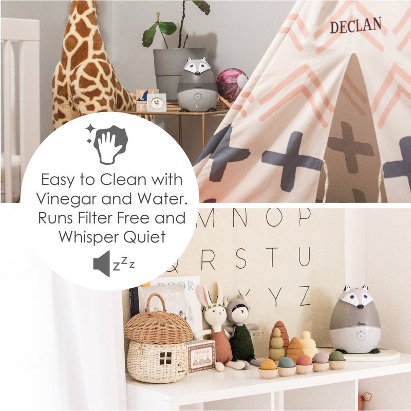 Crane Mini Adorable 0.5-Gal. Ultrasonic Humidifier – Fox