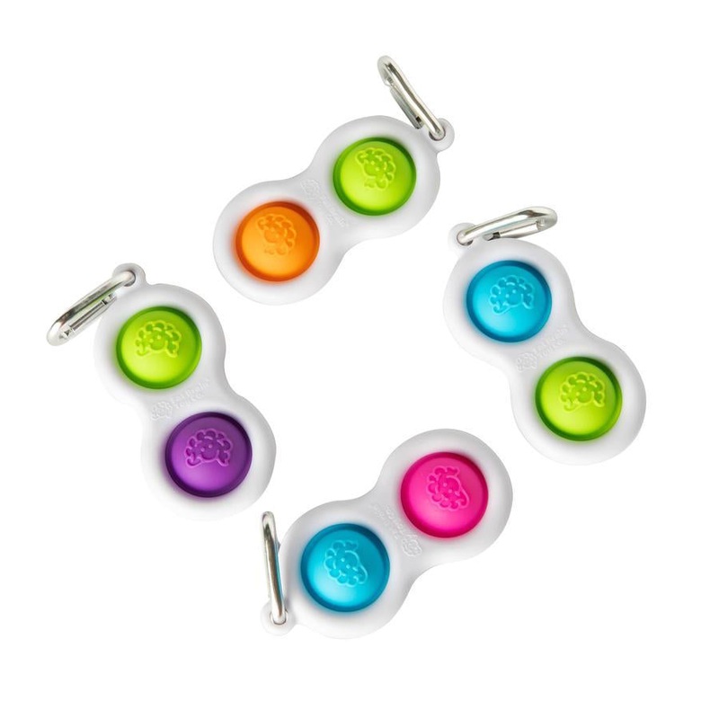 Fat Brain Toys Simpl Dimpl Blue/Lime
