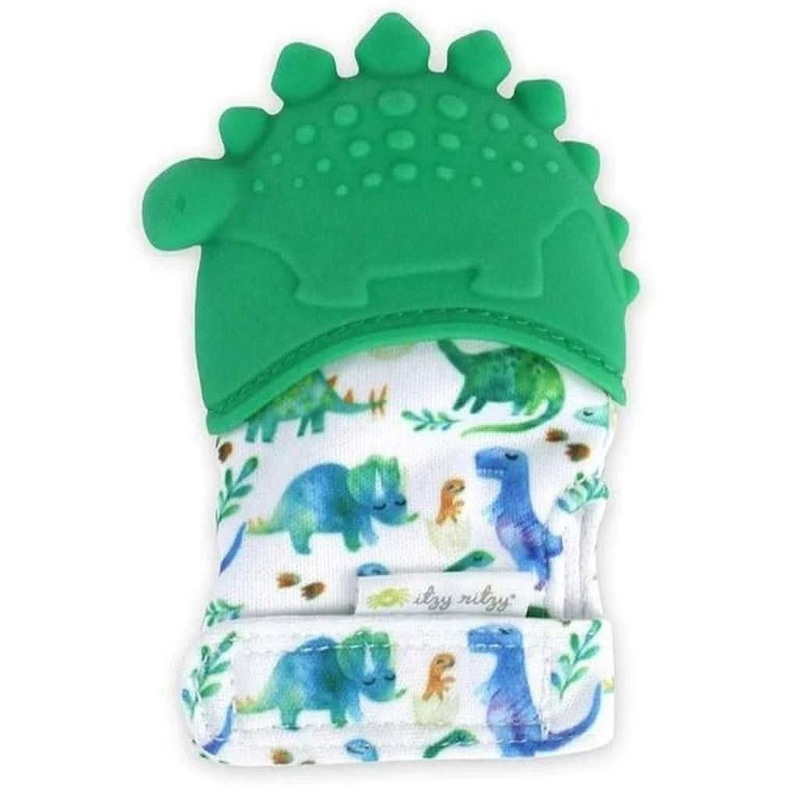 Itzy Ritzy Teething Mitt Dino