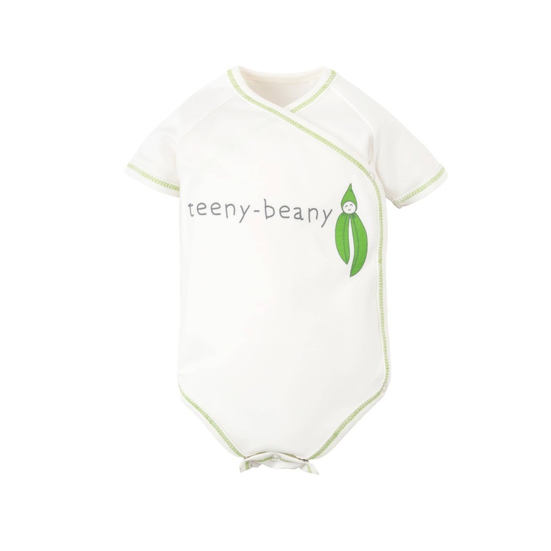 Organic Baby Teeny Beany SS Side Snap Bodysuit