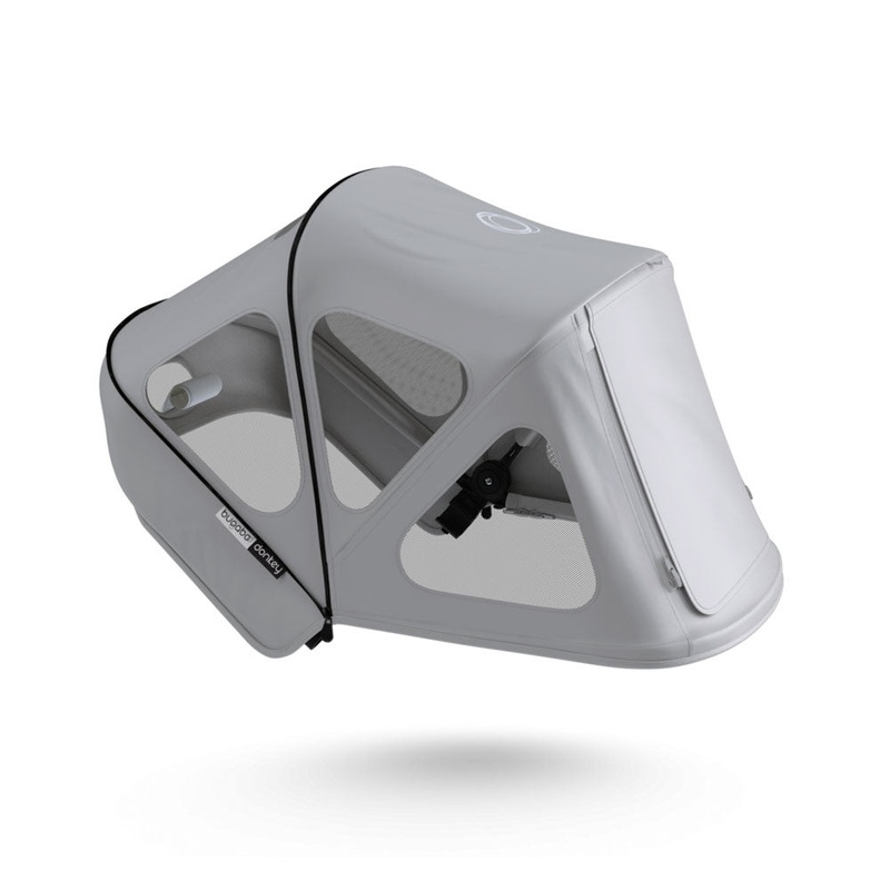 Bugaboo Donkey Breezy Sun Canopy in Misty Grey
