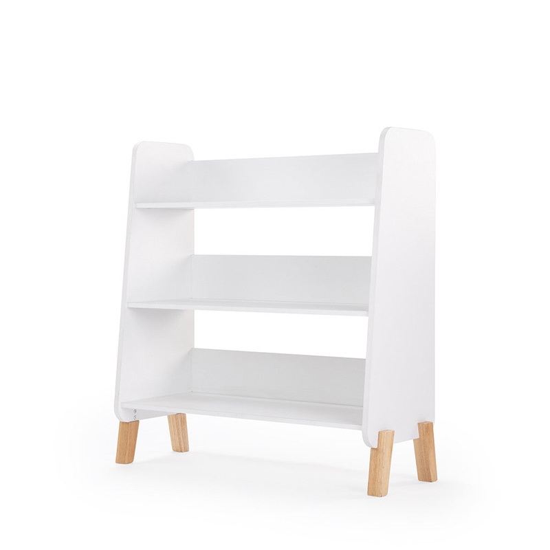 dadada Muse Bookshelf in White/Natural