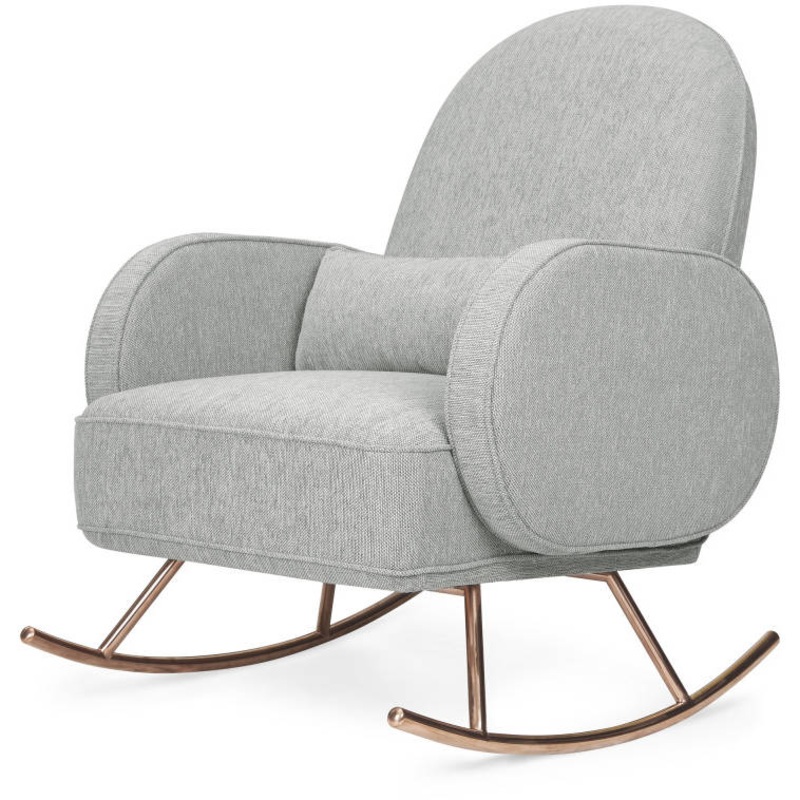 Nursery Works Compass Rocker Light Grey Weave