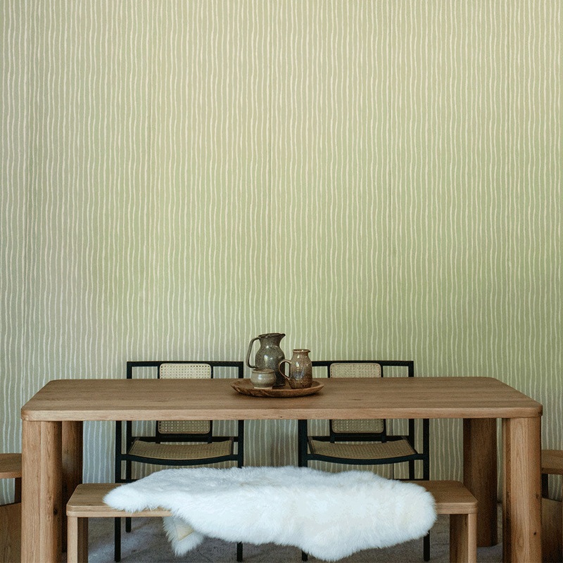 Soft Stripes Wallpaper Traditional Wallpaper