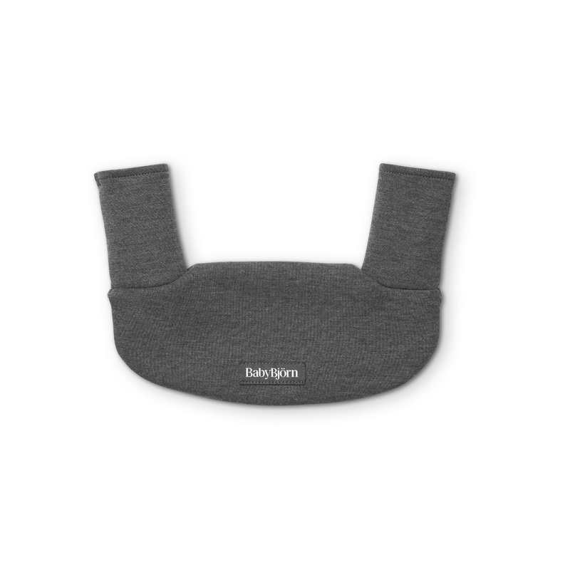 BabyBjorn Bib for Baby Carrier Harmony Light Gray