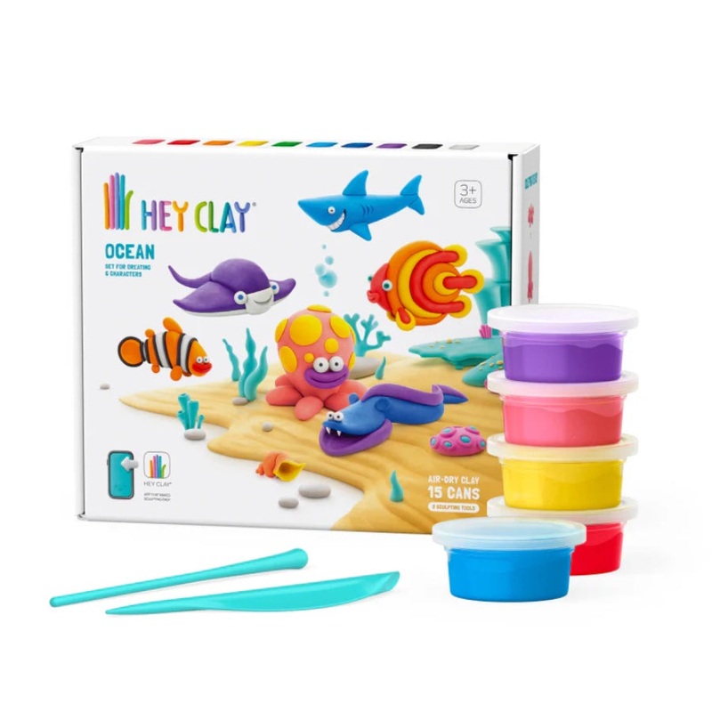 Fat Brain Toys Hey Clay – Ocean Creatures