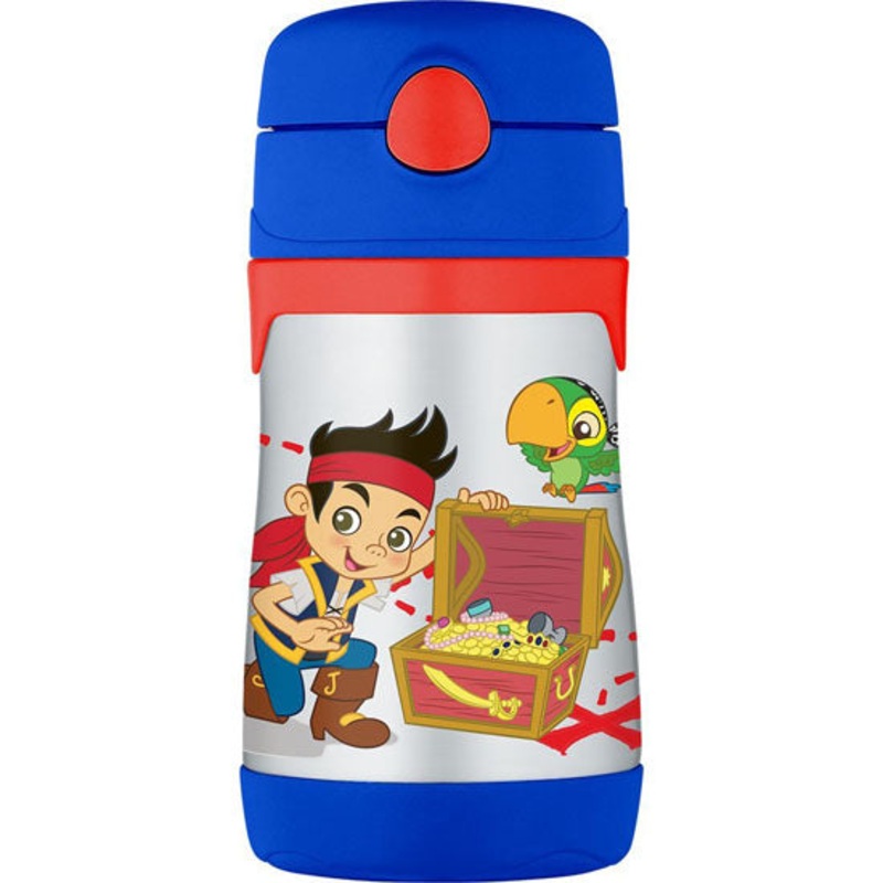 Thermos Stainless Steel Straw 10 oz Bottle – Jake and The Neverland Pirates