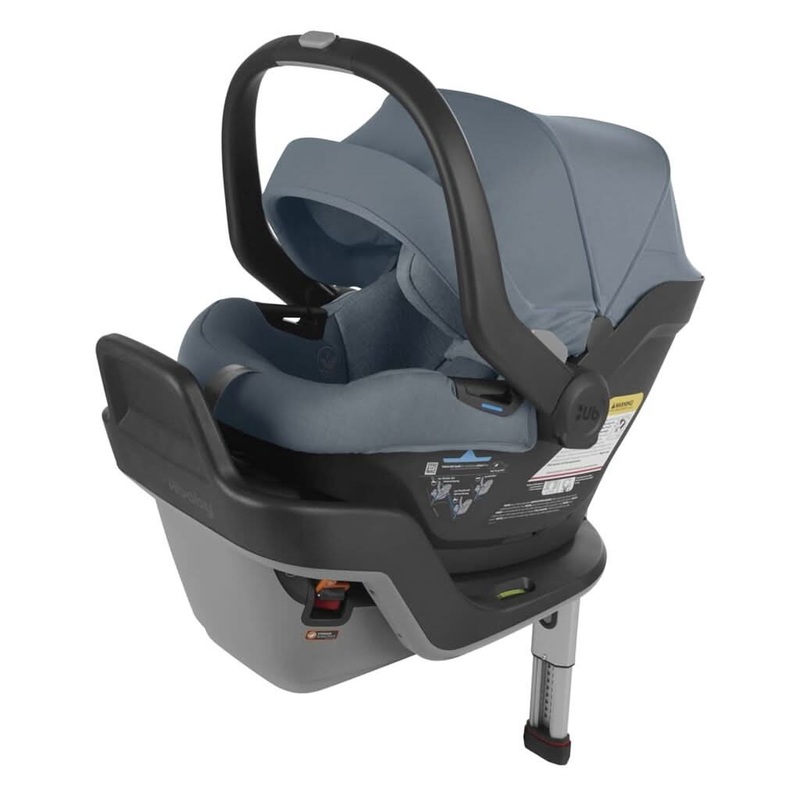 UPPAbaby MESA MAX Infant Car Seat Gregory: Blue Mlange / Merino Wool